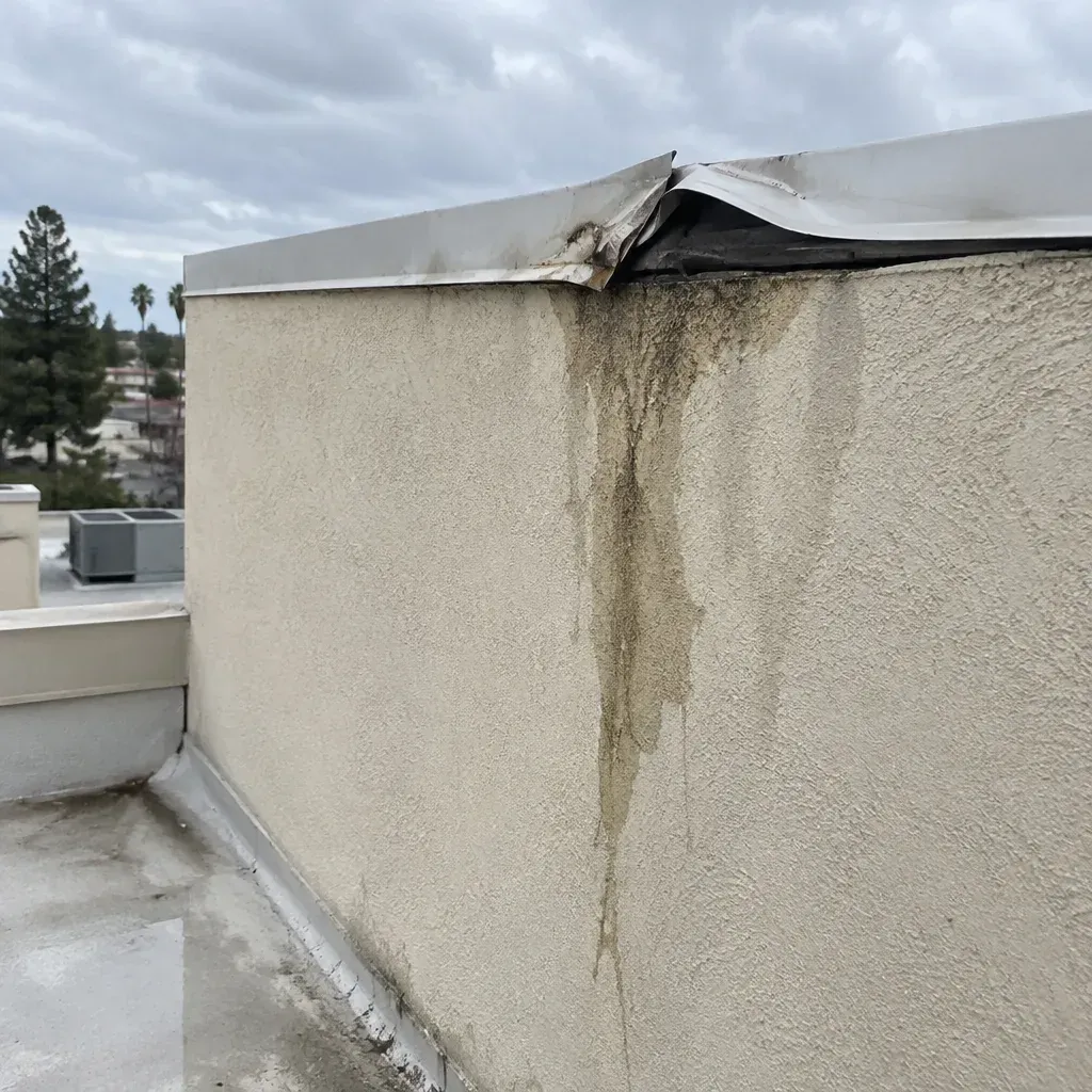 Roof-to-Wall Flashing Repair roof leak repair in Trenton, NJ