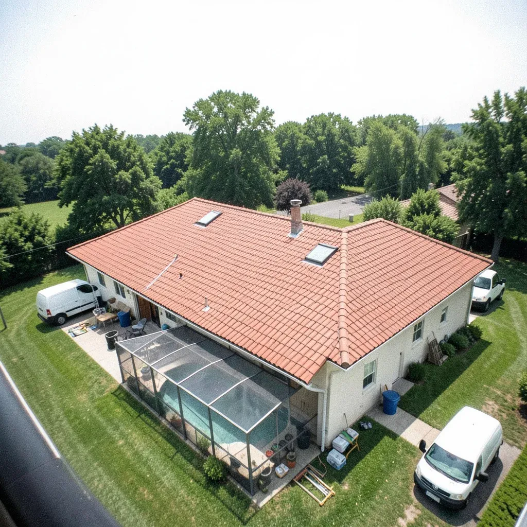 Roof leak repair service areas around Trenton, NJ