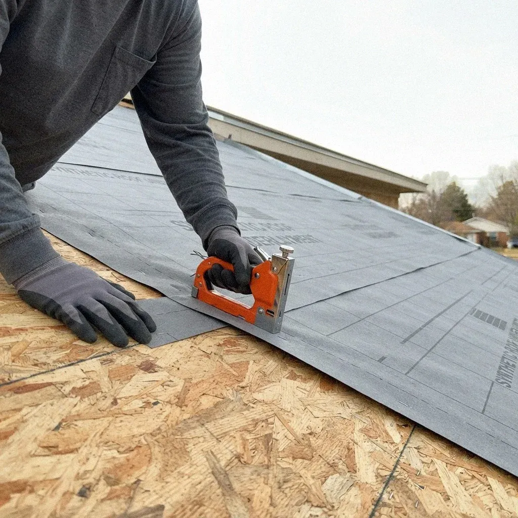Synthetic Roof Leak Repair roof leak repair in Trenton, NJ